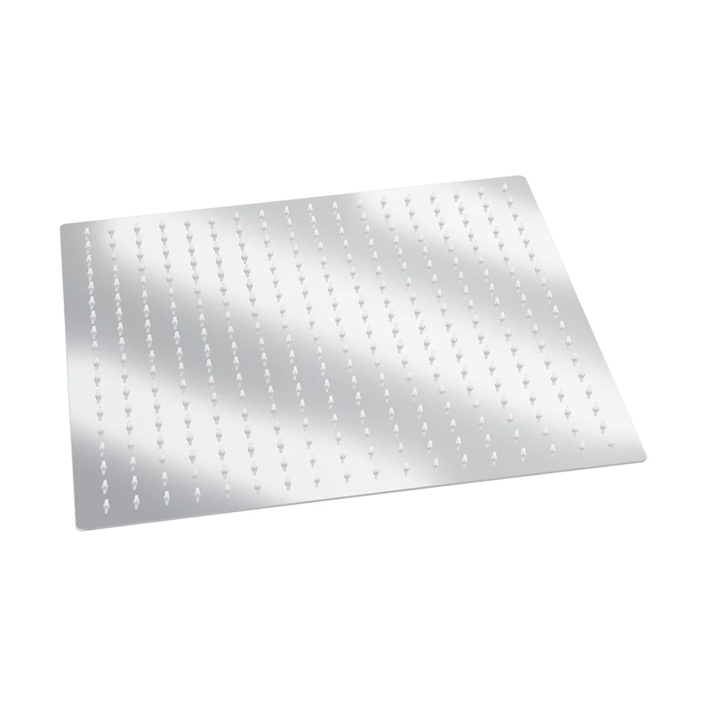 

16 inch Rainfall Shower Heads Stainless Steel Square Showerhead Ultra Thin Waterfall Shower Head Bathroom Accessories