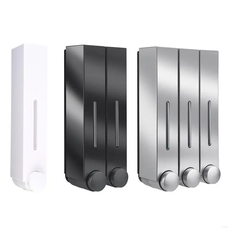

L9BE Hand Gel Dispenser Manual Soap Dispenser for Shampoo, Conditioner, Shower Gel