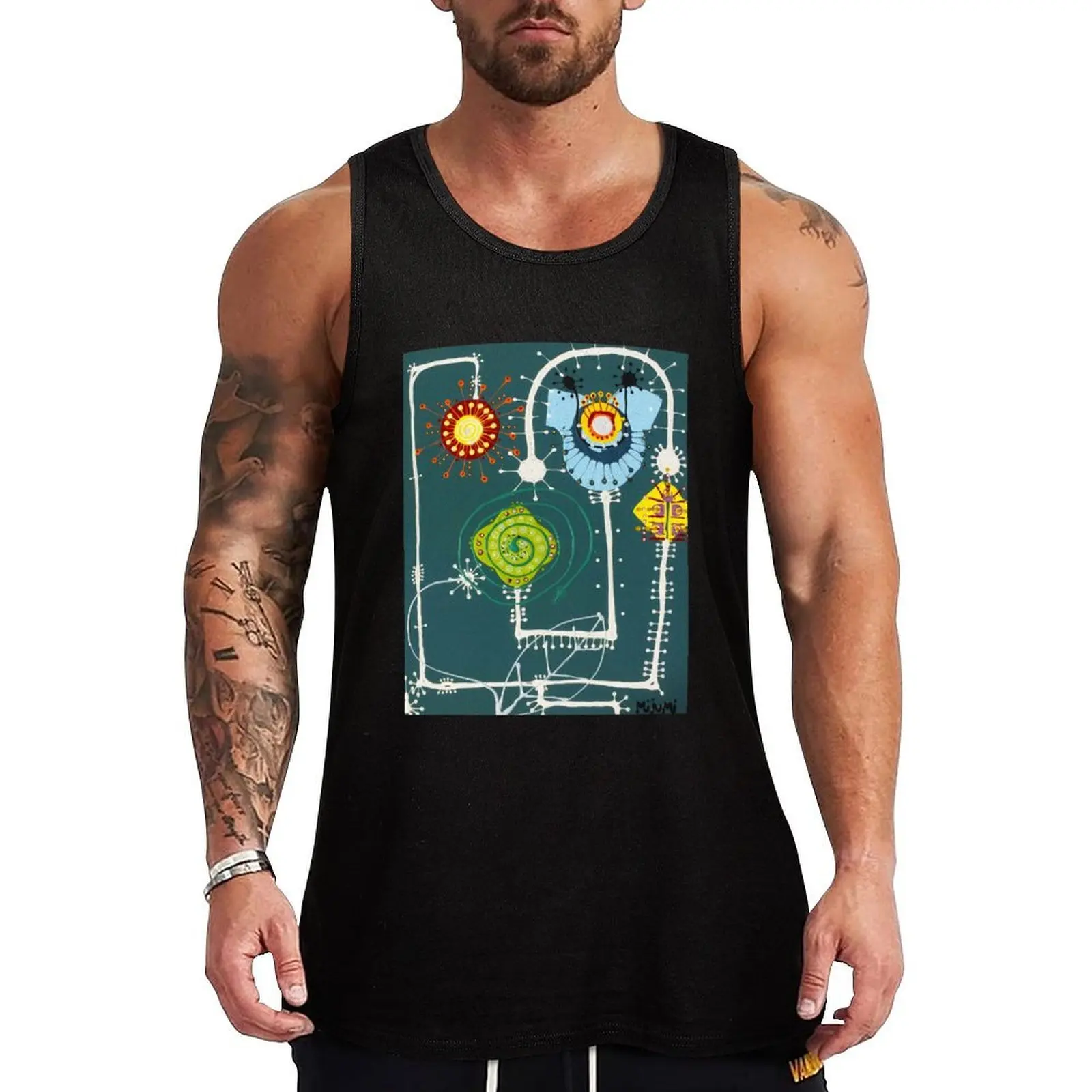 

Sheets Tank Top Regular Fit Basic Tank Top Sleeveless Casual Shirt