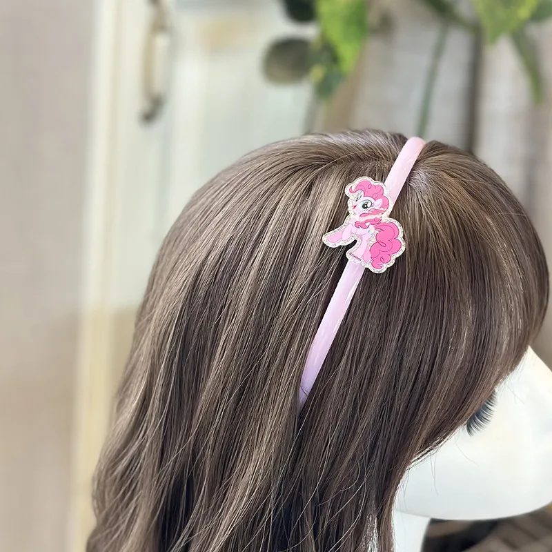 子供のための私の小さなポニーヘアバンド,プリンセスヘアピン,かわいいカワイイ,クリスマスと誕生日のギフト,本物,夏