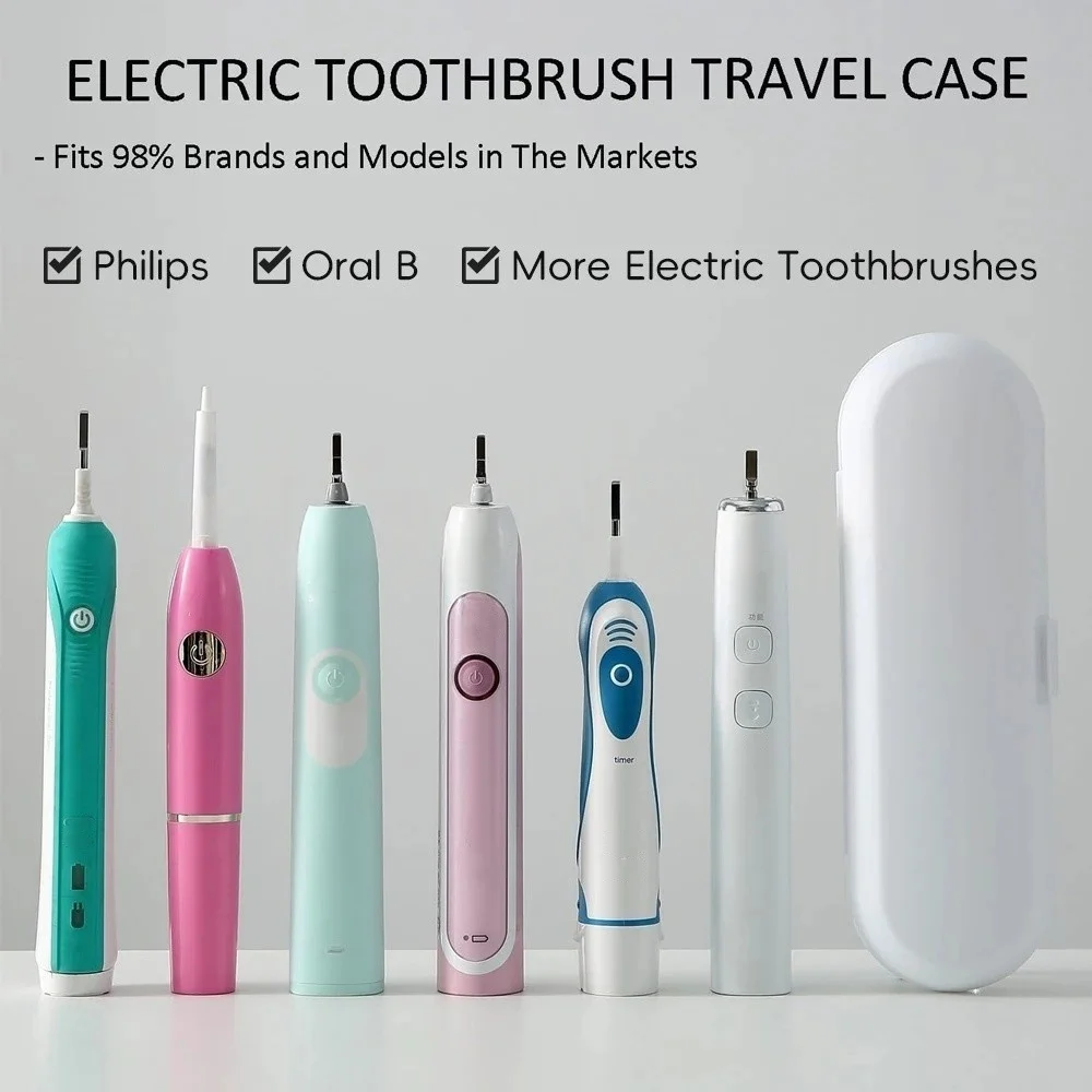 Hard Carrying Case for Oral-B/Philips Universal Toothbrush Travel Organizer Dust Case Electric Toothbrush Protective Box Bag