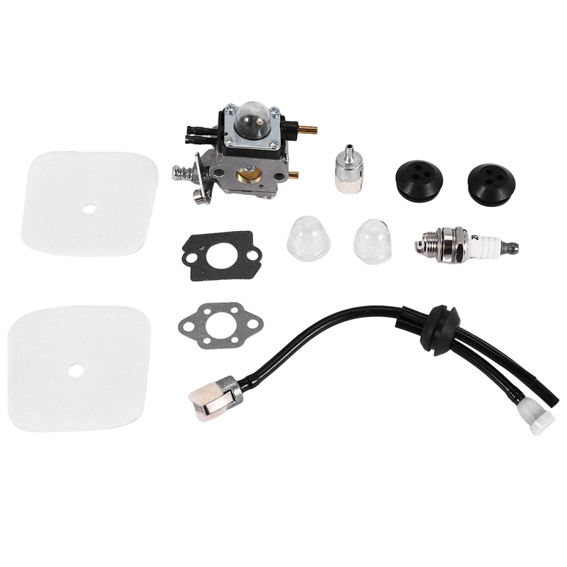 C1U-K54A C1U-K17 Carburetor Repower Kit For 2-Cycle Mantis 7222 7222E 7222M 7225 7230 7234 7240 7920 7924 Tiller/Cultivator