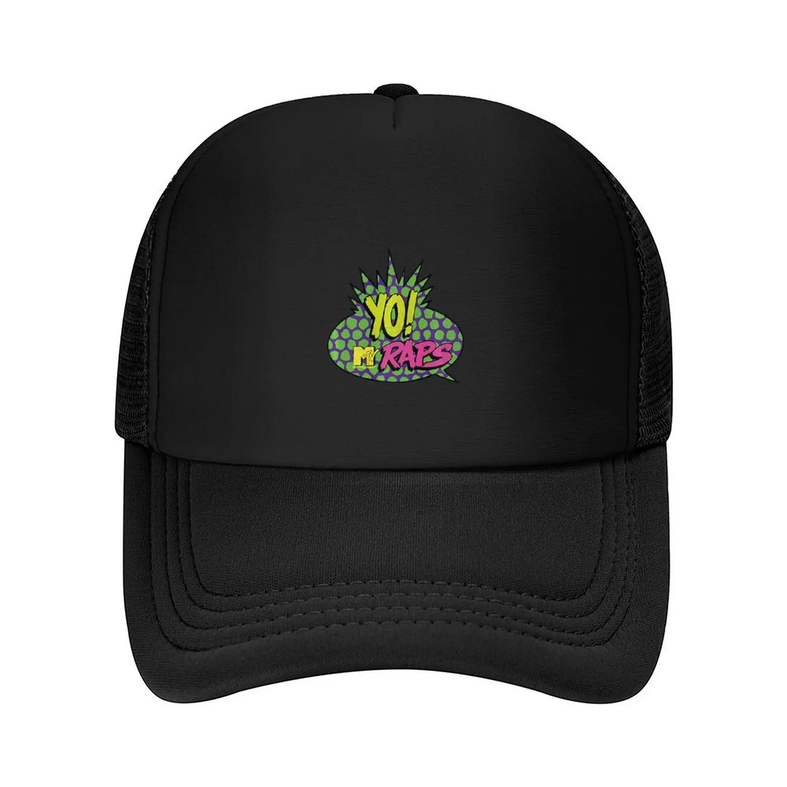 

Yo MTV Raps Classic Logo Design Premium Baseball Cap black Rugby hats on offer Hat Man For The Sun Caps For Men Women's