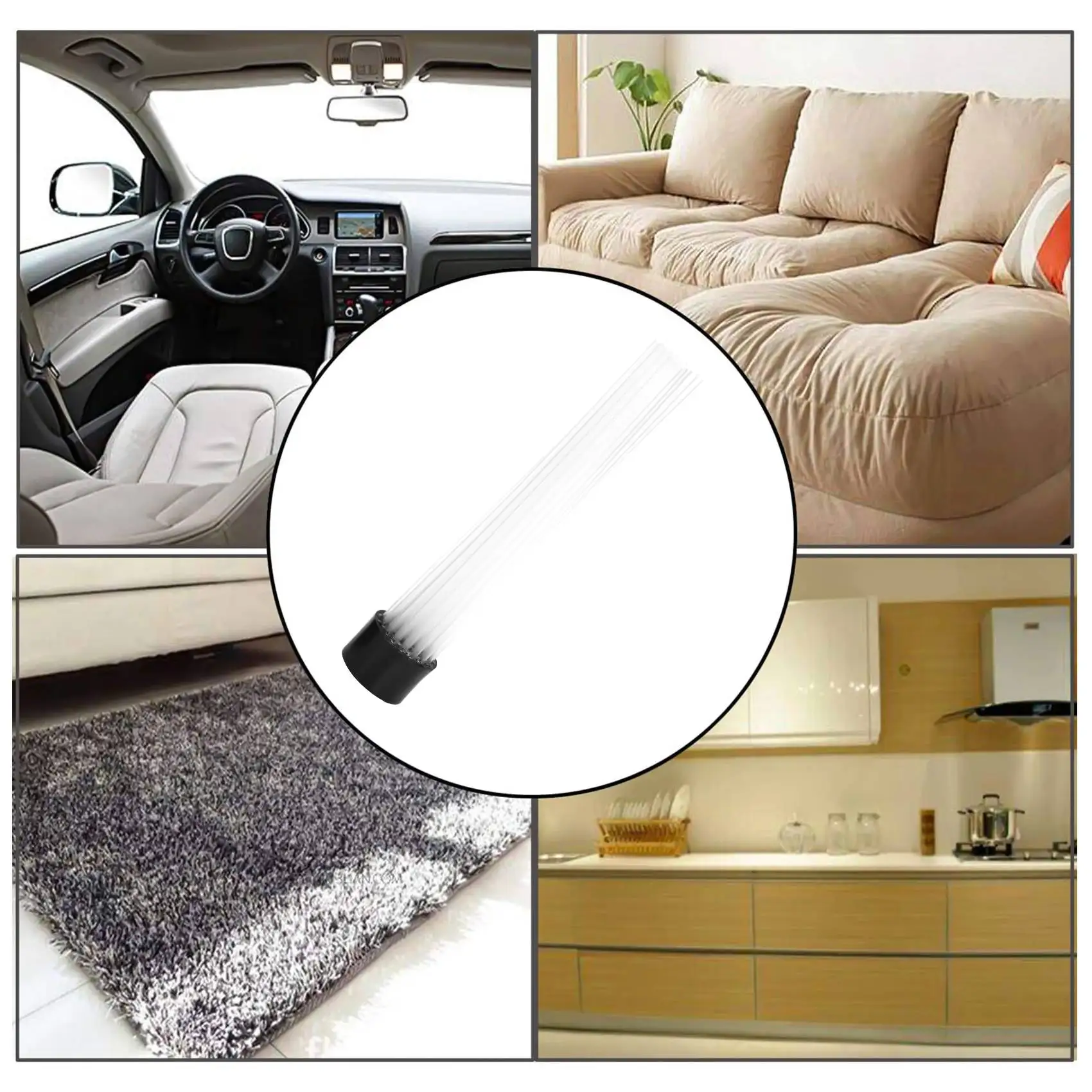 Brosse à poussière pour aspirateur Dyson V10 V8 V7 ou V6, adaptateur de remplacement