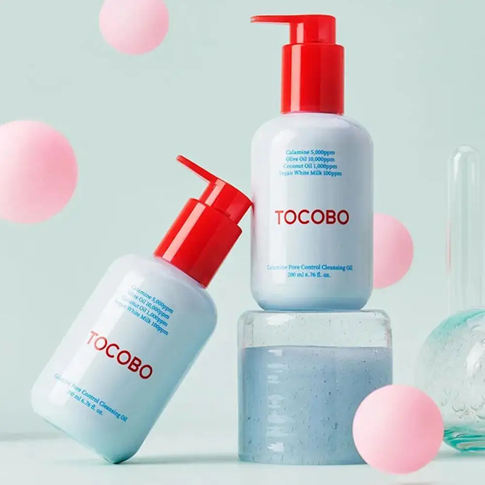 TOCOBO Calamine Pore Cleansing Oil Głęboko Oczyszcza Pory Olejek do Demakijażu z Kalaminą do Wszystkich Typów Skóry Pielęgnacja Skóry