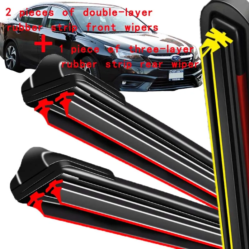 

Wiper Front & Rear Wiper Blades Set For Subaru Legacy Outback BT 2020 - 2023 2021 2022 Windshield Windscreen Window 26"+16"+14"
