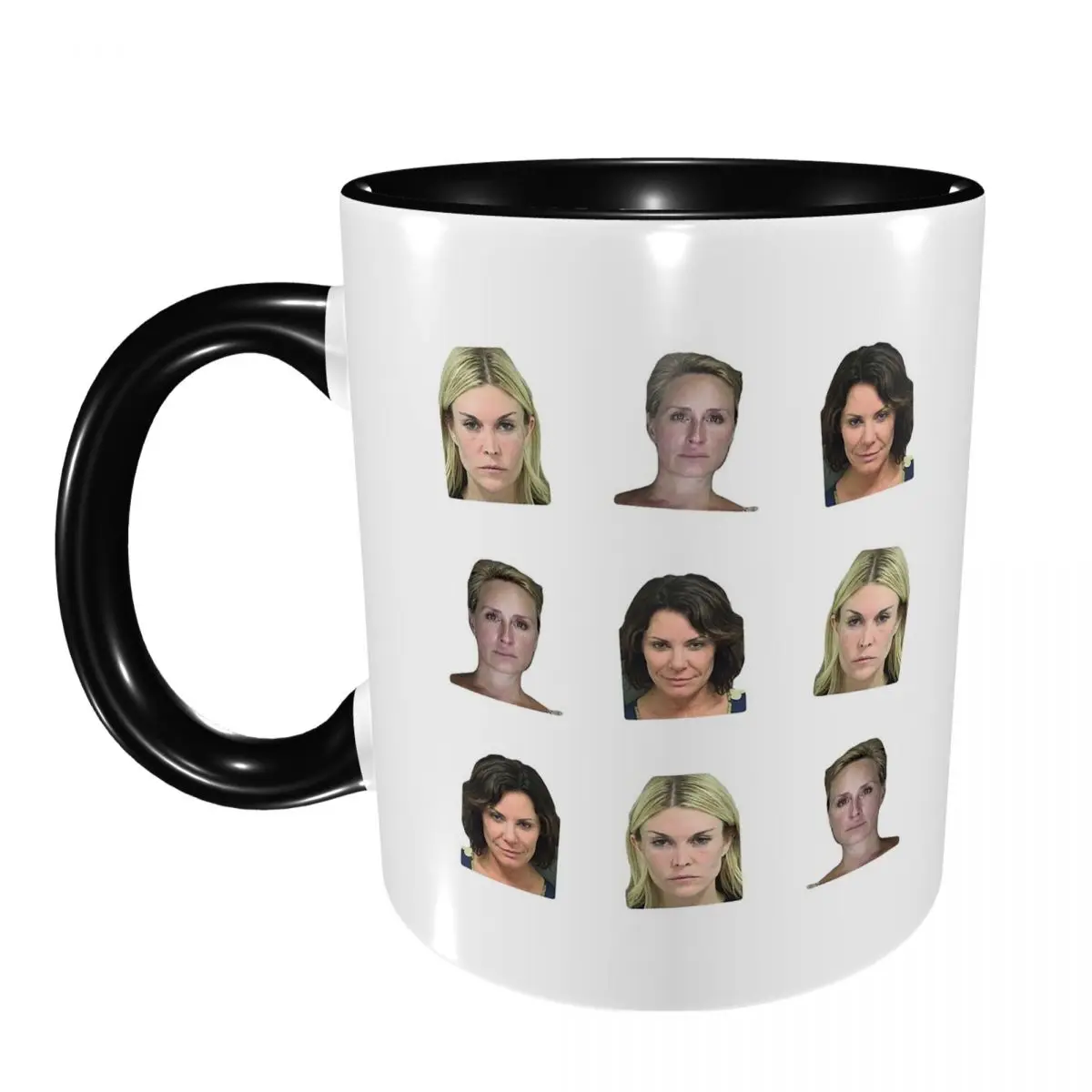 The Mugshot Housewives Of New York City Mug Funny Ceramic Coffee Cups Tea Mugs Milk Cup Drinkware Gift for Woman Man