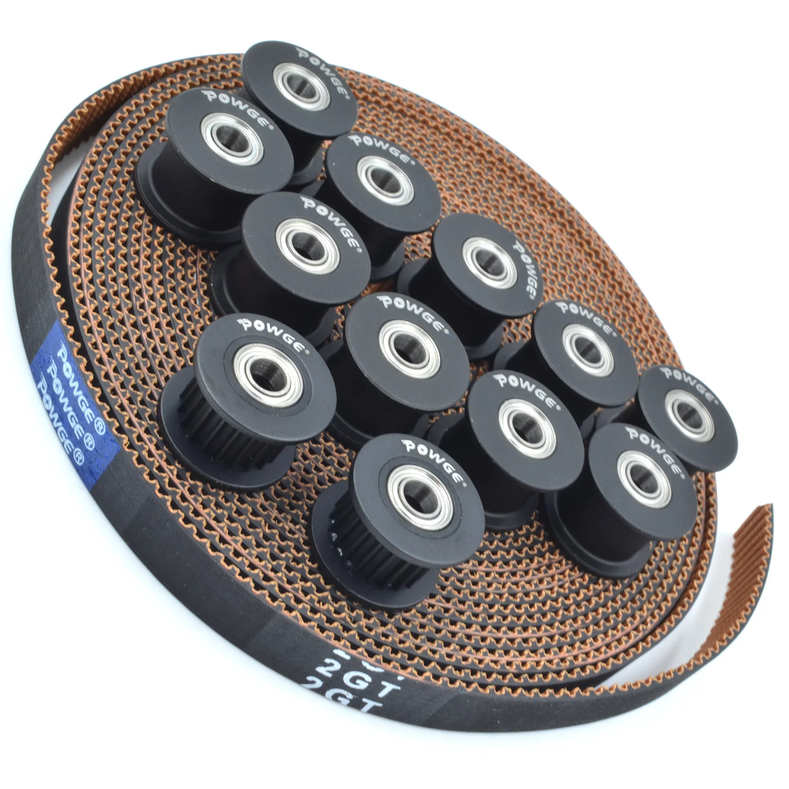 Imagem -04 - Powge-creality k1 Max Kit Timing Belt Aberto 2mgt 2gt7.7 rf Polia Tensor 20 Dentes Furo Milímetros por Omranello D3vil Design