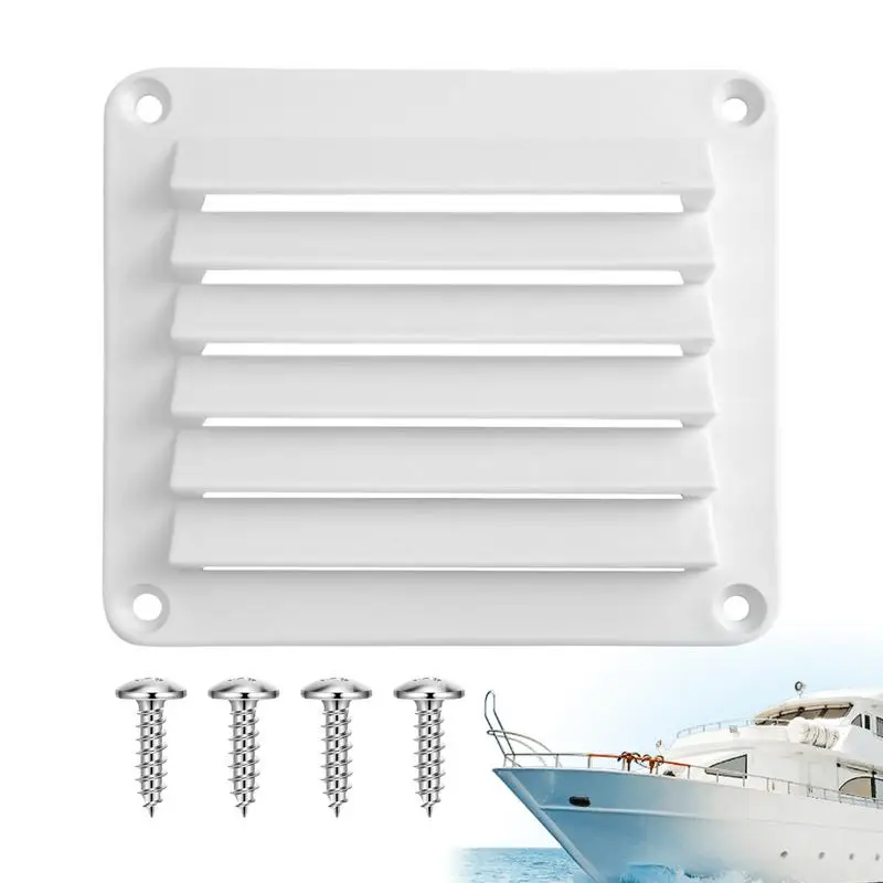 Rectangular Marine Vent Boat Vent Cover Square Air Vent For Boats Nylon Optimal Heat Dissipation For Marine Uses And Caravans