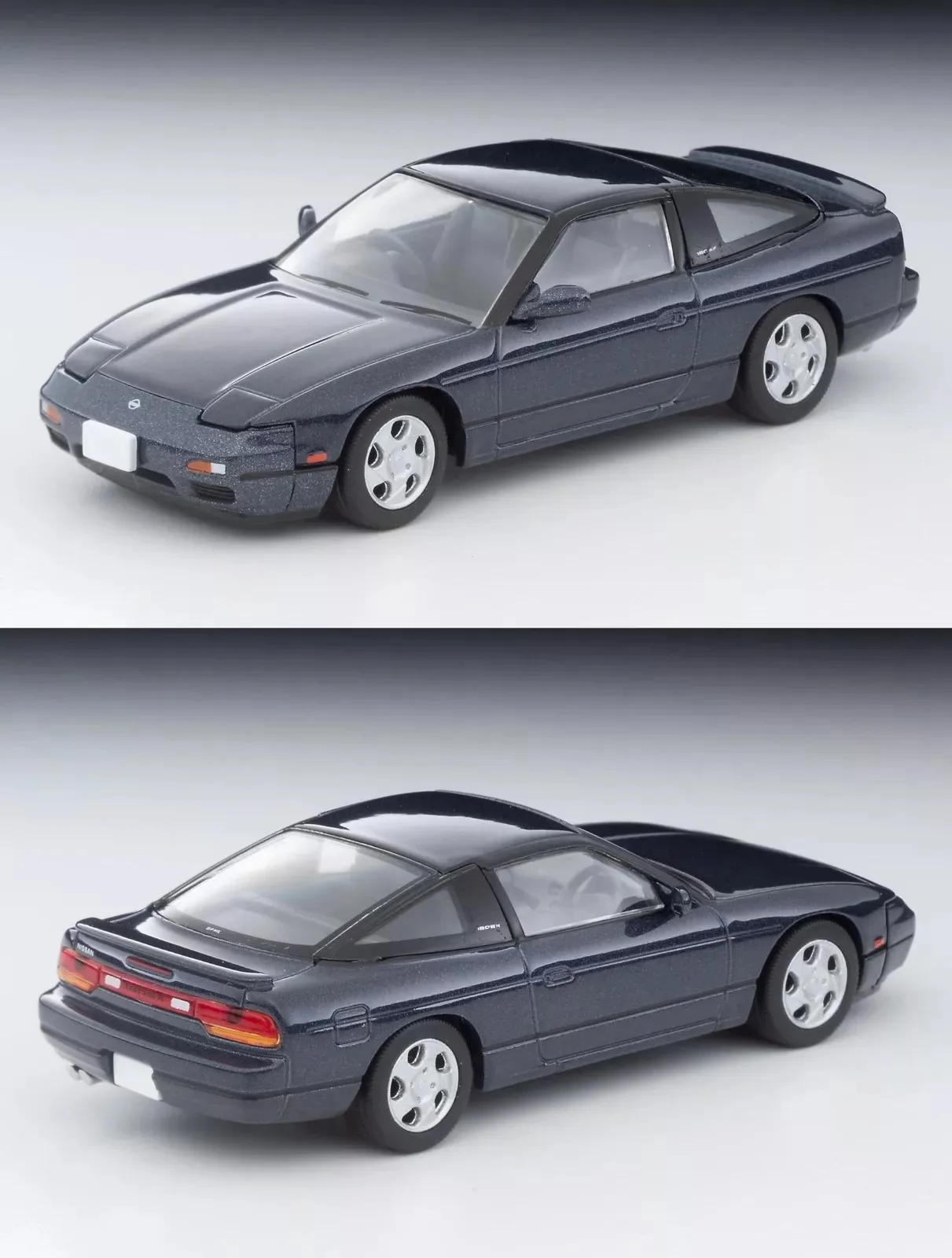 Tomytec Tomica Limited Vintage LV-N235f 180SX Type X Purplish Gray 95 Diecast Collection Limited Edition Hobby Toys