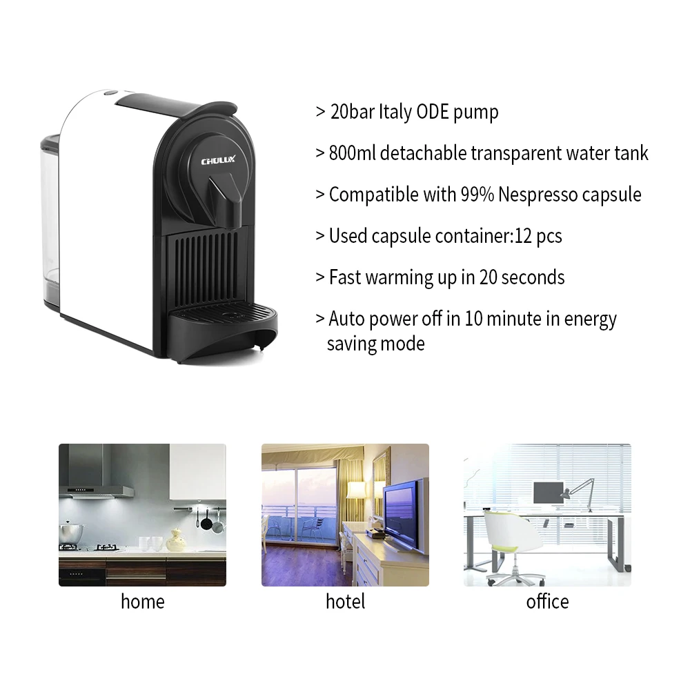 ماكينة قهوة نسبريسو ماكينة قهوة اسبريسو وكوب لونغو