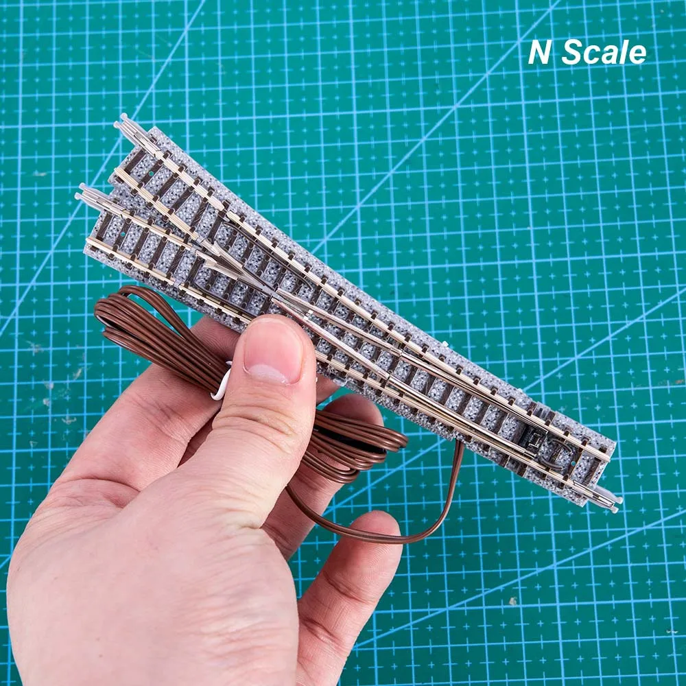 Scale N HO1: 87 Railway Train Track Model Rail Accessories For Used For Railway Scene Construction Sand Table Layout Model Train