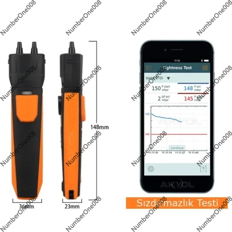 510i Differential Pressure Meter 410i Vane Anemometer Industrial Measuring Gauge Set Pressure Air Velocity Tester