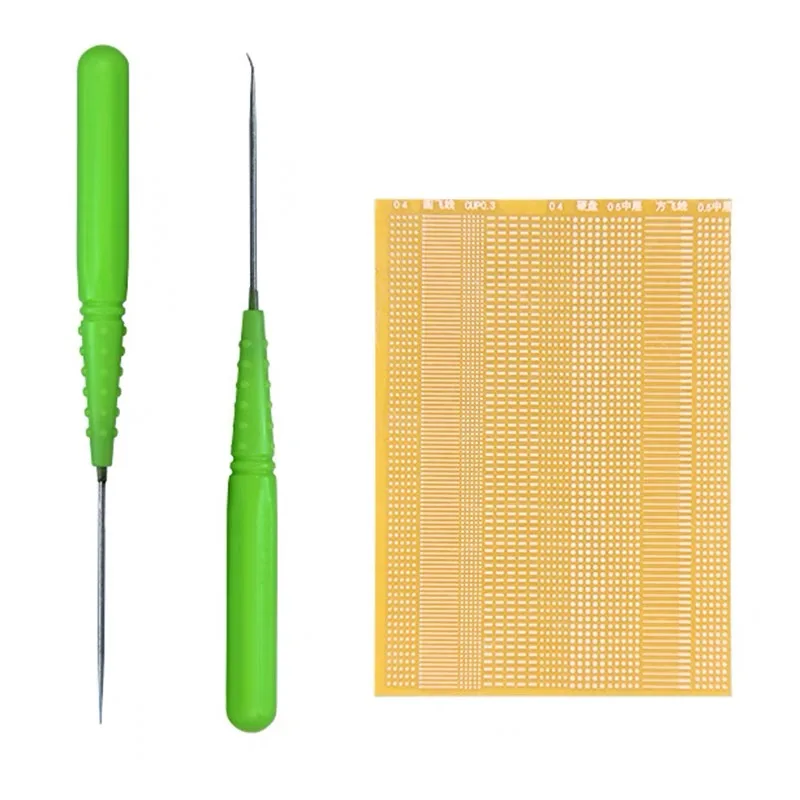 3 in 1 Soldering Lugs + Needle Welding Repairing Tools Set Solder Piece Rework Pad Welding Point for Phones IC Pad Touch BGA PCB