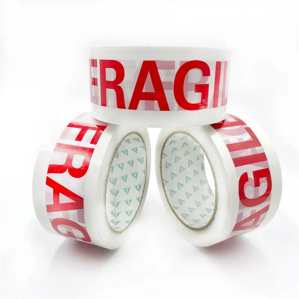 1/2/3PCS Stickers 70cm Sealing Glue Express Packing Fragile Warning Fragile Packing Red Security Red 1 Volume