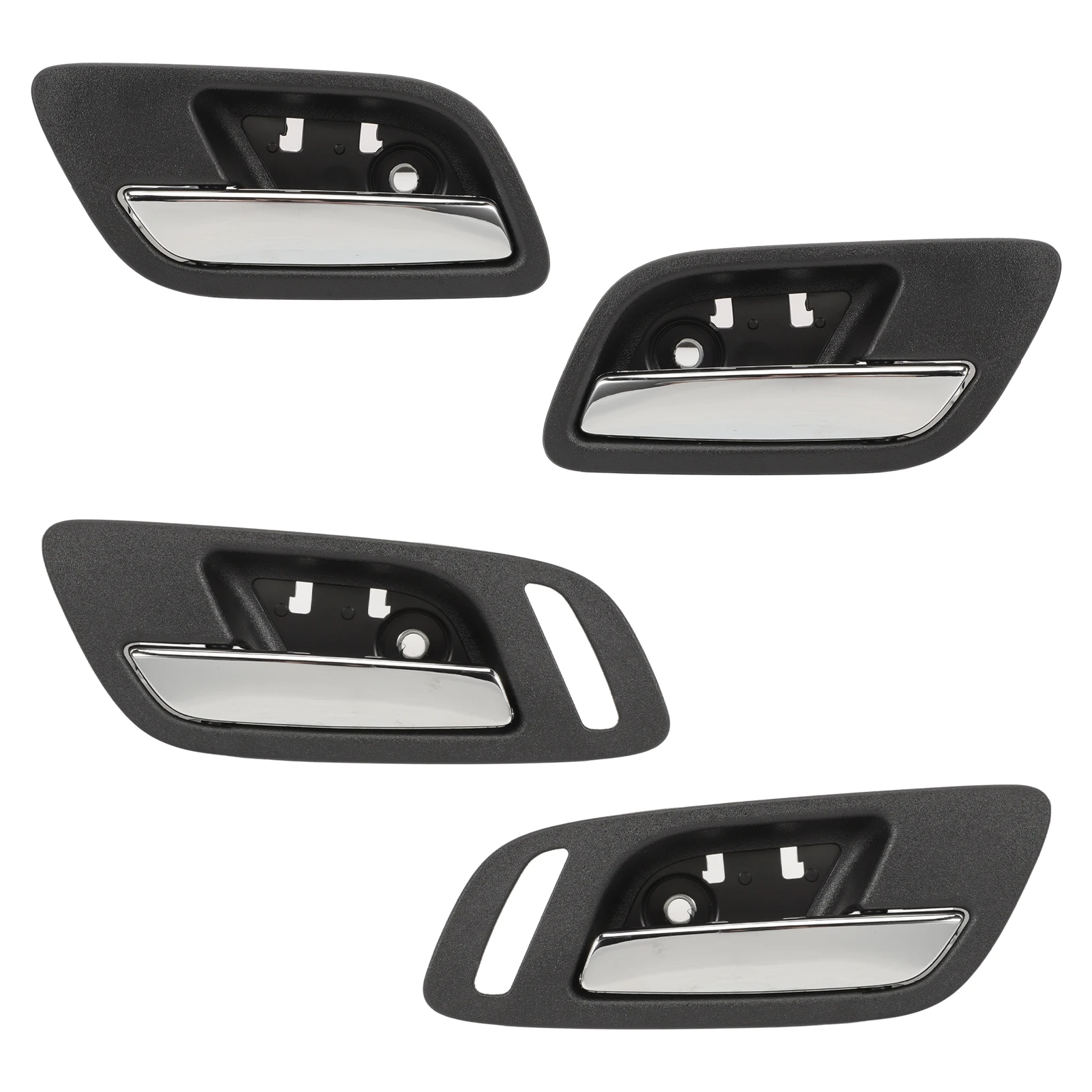 

4 PCS Interior Door Handle Kit 15935951 for Chevrolet Avalanche Silverado Suburban Tahoe GMC Sierra Yukon Escalade 2007-2014