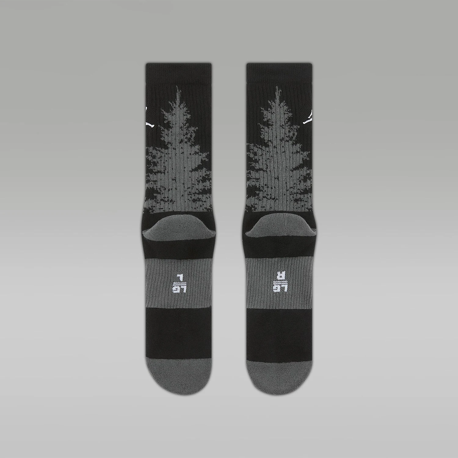 Nike genuine JORDAN men's and women's knitted breathable sports socks set HV1081-010 view 3