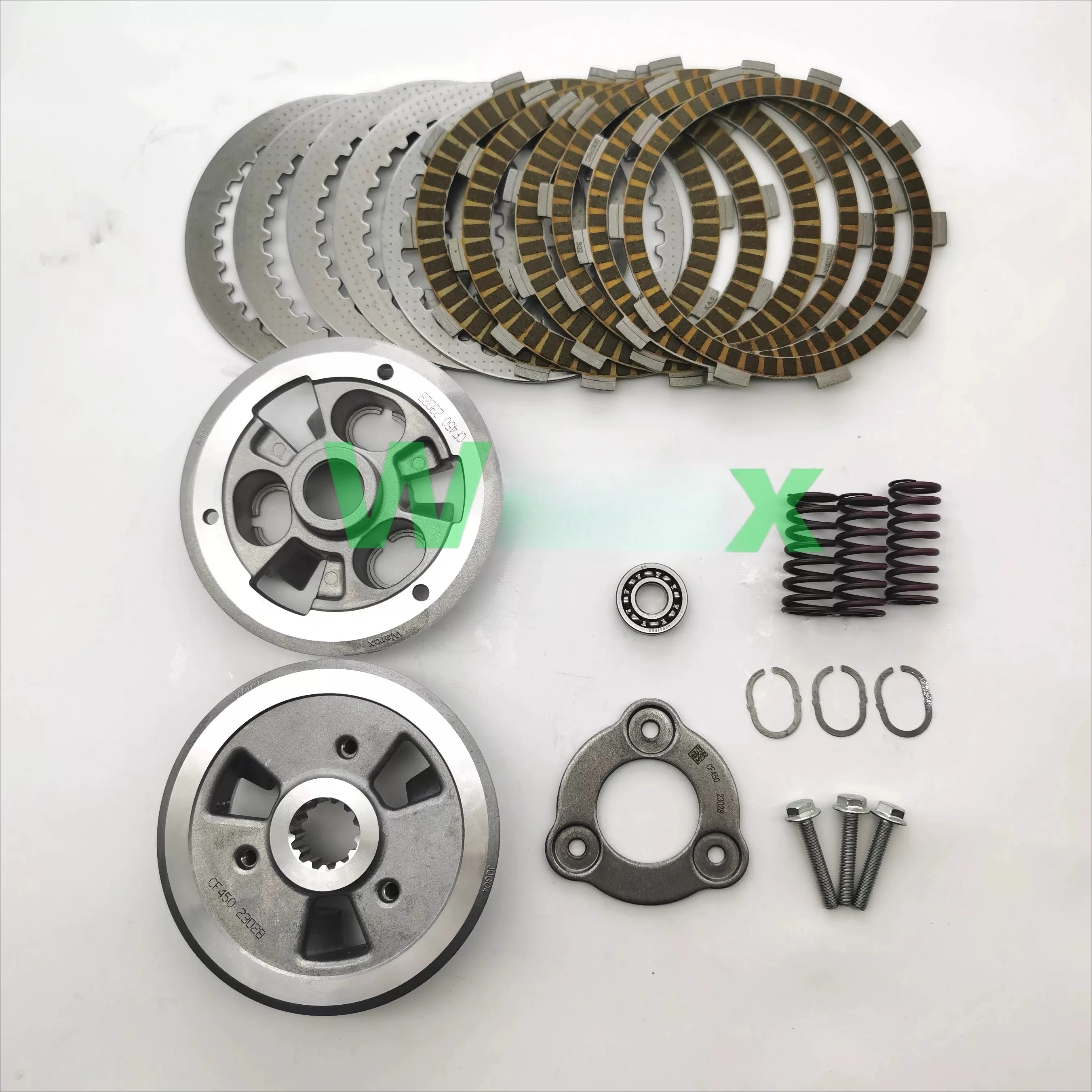 For CFMOTO Motorcycle Cf450sr 450nk Sliding Clutch 400-6 Fcc Friction Iron Plate Wood Steel Plate Drum