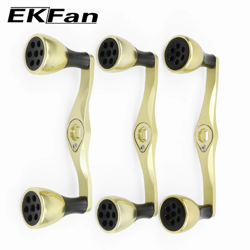 EKFan 105/120/130MM Baitcasting-Angelrollengriff für A/S/D 7*4/8*5mm Loch Aluminiumlegierung Trommelrollengriff Köderrollengriff – Detail 9