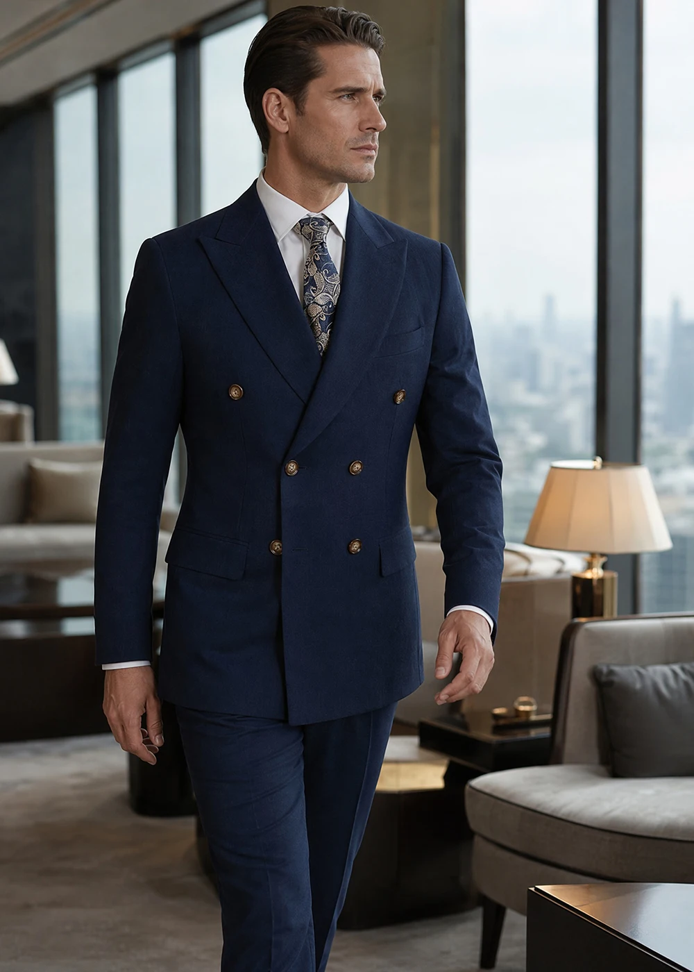 Thumbnail 2 - #23 Best Selling Mens Double Breasted Suits