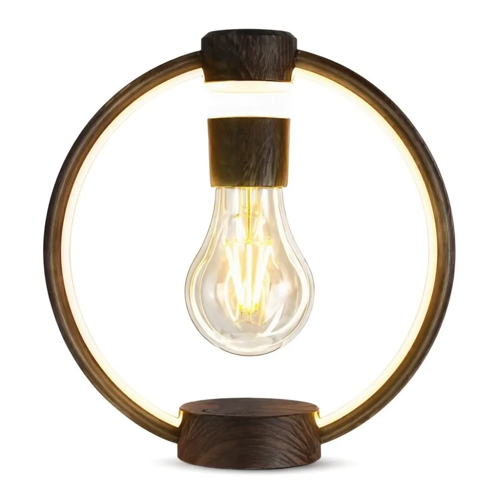 High-End Gift Levitating Floating LED Bulb Lamp Touch Control Floating Night Light Novelty Energy Saving Desk Lamp Home