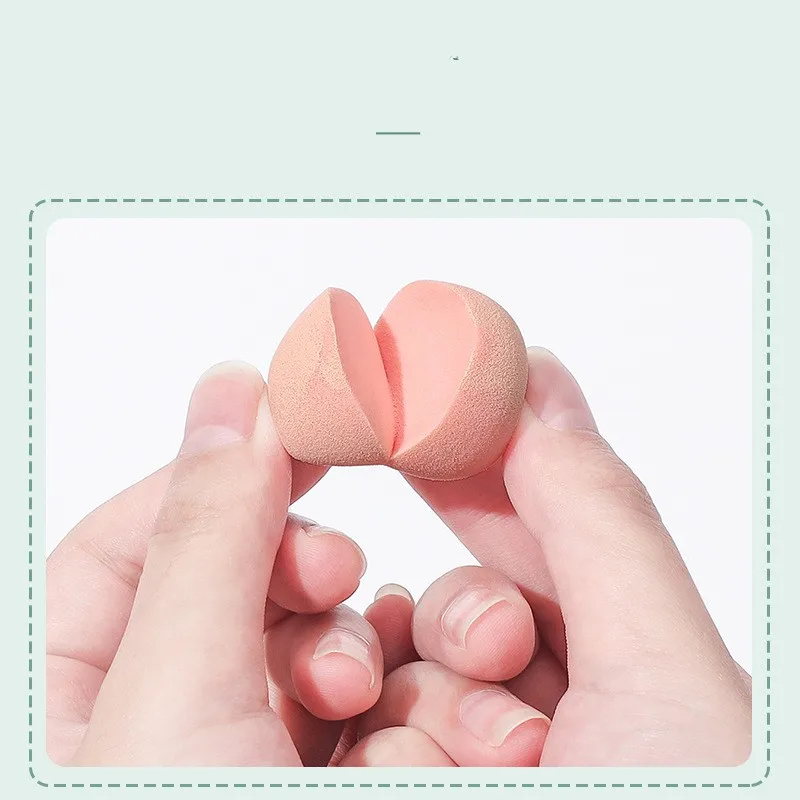 Mini Cosmetic Egg Wet and Dry Dual Use Foam Large Powder Puff Makeup Tools  Makeup Sponge Cushion Foundation Powder Sponge