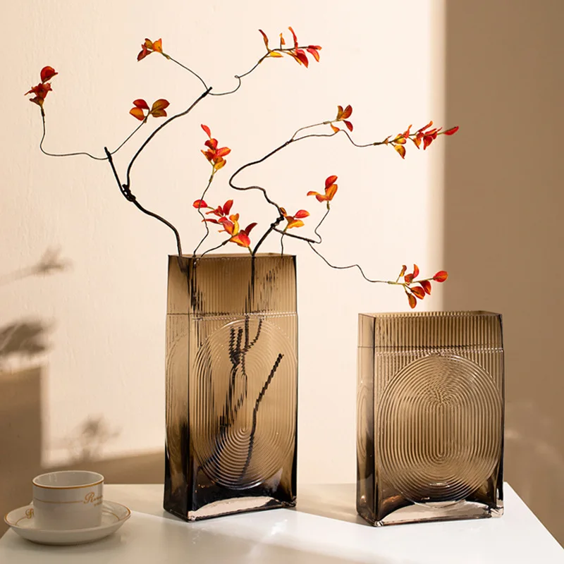 

Nordic style borosilicate glass mosaic coloured vases and preserves