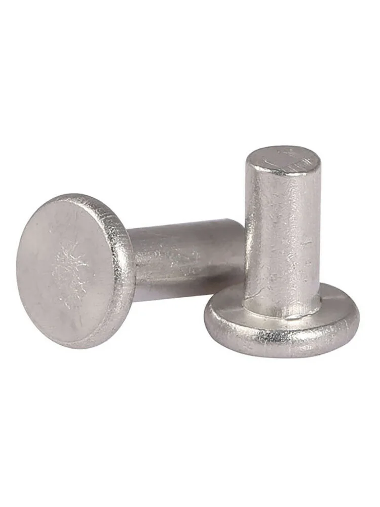 GB109 M2 M2.5 M3 M4 M5 M6 M8 سبائك الألومنيوم الصلبة شقة رئيس غاطسة رئيس برشام الذاتي توصيل قرع اليد تدق برشام