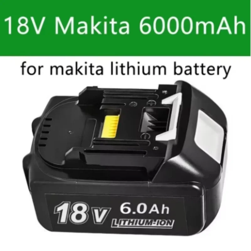

BL1860B Makita li-ion Battery 100% compatible for Makita 18V power tools DDF487 DTW190 DTD156 DHP485 Replacement Lithium battery