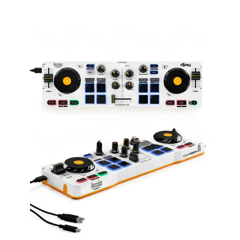 Hercules Starlight/Mix, Digital DJ Controller, Til Portable Input Disc Recorder