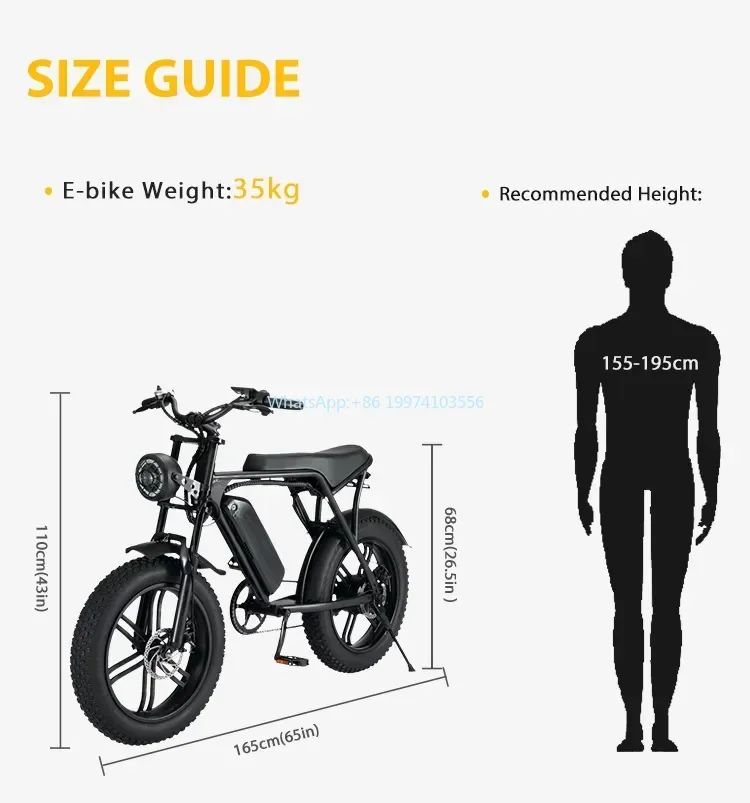 Hydraulic brake fat tire electric bicycle 20 inches electric fatbike in EU USA warehouse  fat tire electric bike