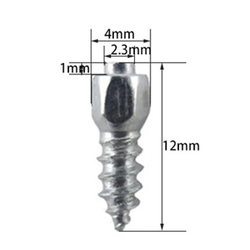 100Pcs Motorcycle Car Tire Anti Slip Studs Screws Universal Bike Truck Auto Winter Tyre Snow Spikes Cleats Shoe Sole Snow Nails