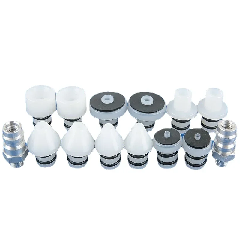 Universal A/C Leak Testing Detector Tool And Flush Fitting Adapter Kit for 98% Vehicles - Essential A/C System Repair Equipment