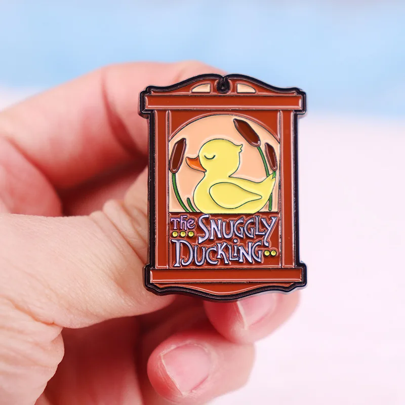 Cartoon Fairy tale World Duckling Bar sign Brooch badge Hats Clothes Backpack Decoration Jewelry Accessories Gifts