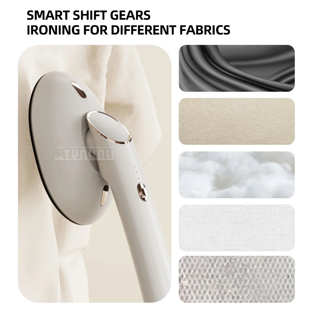 ماكينة كي معلقة بقدرة 1500 وات، مكواة بخار منزلية محمولة، باخرة محمولة للملابس