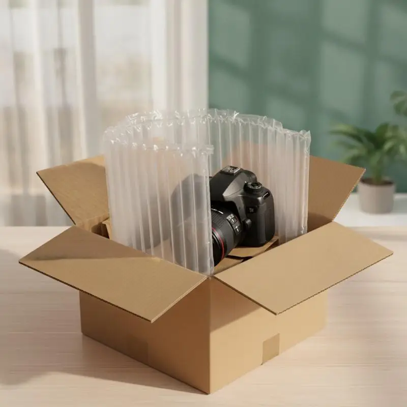 50 Meters Air Column Wrap Shipping Packaging Protection Thick Shockproof Inflatable Air Column Air Column Inflatable Bubble Bag