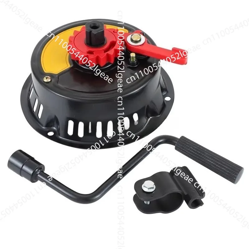 188F 192F Diesel Engine with Easy Start, No-Pull Micro Tiller Hand Crank Free-Pull Starter Agricultural and Garden Machinery Use