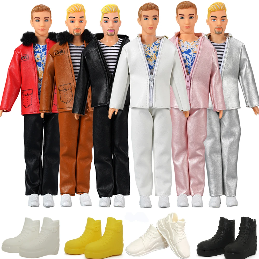 NK Formal Suit For 12 Inch Boy Doll Clothes 1/6 Dolls Accessories Toys Men Outfits Prince Dolls Shoes Wedding Clothing JJ