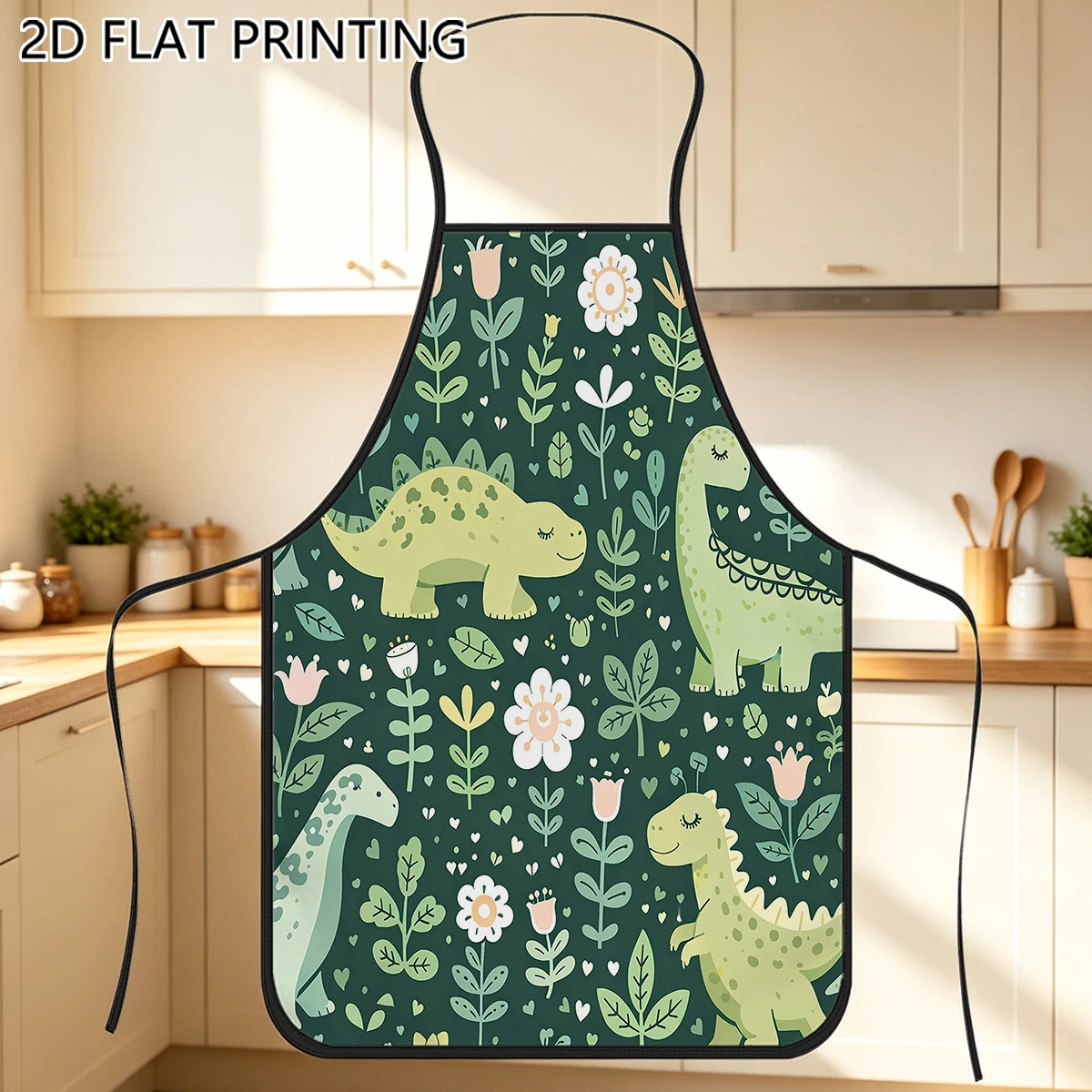 Home Cooking Chef - 1 tablier à motifs floraux et