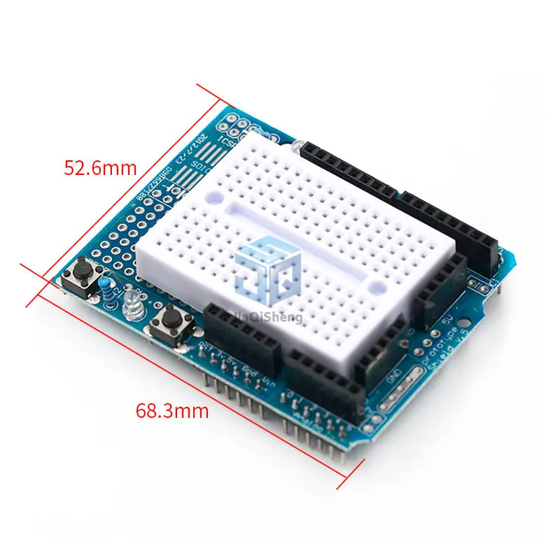 ProtoShield prototype expansion board with SYB-170 mini breadboard based For ARDUINO  ProtoShield