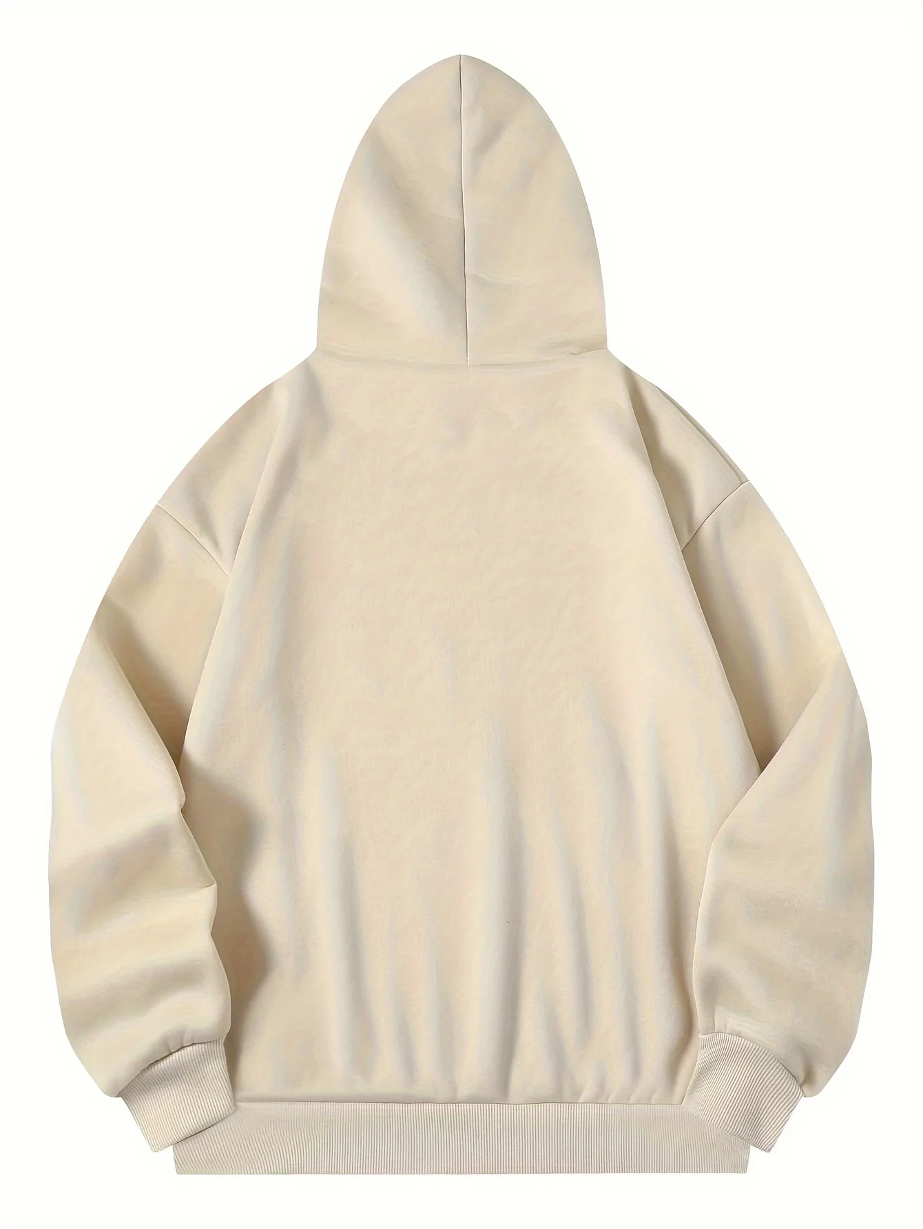 Brooklyn New York Hoodie Sweatshirt - Polyester Knit Fabric Printed Lettering Thickened Hood Casual Sports Style