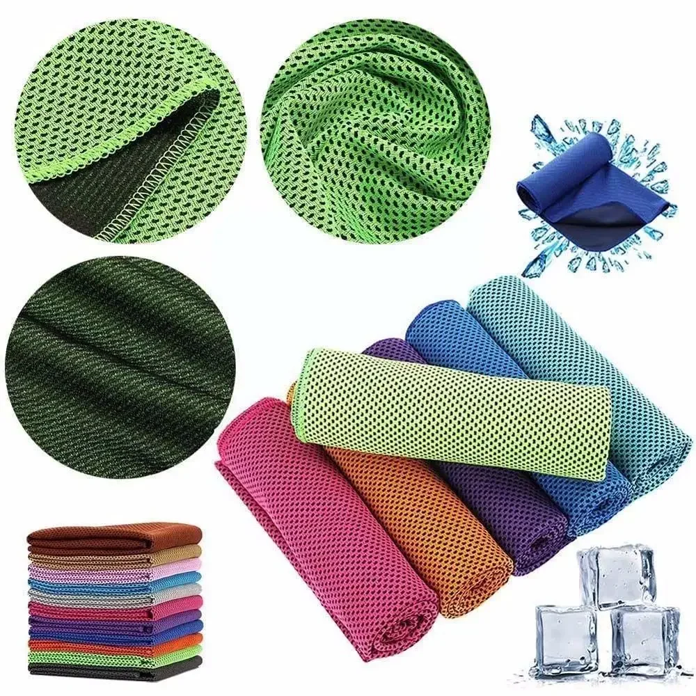 Microfiber Travel Running Gym Yoga Hiking Towels Sports Cooling Towels Ice silk towel Towels Sweat-absorbent Towel