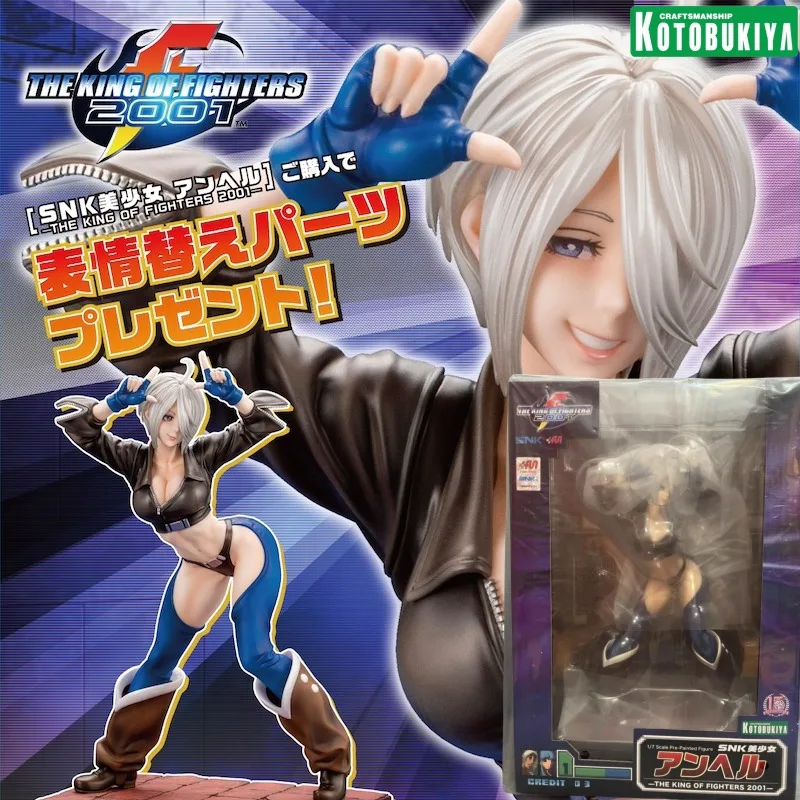 

Brand New Skock Kotobukiya SNK BISHOUJO STATUE The King of Fighters 2001 Angel Anime Action Figure Model Doll Collection Toys