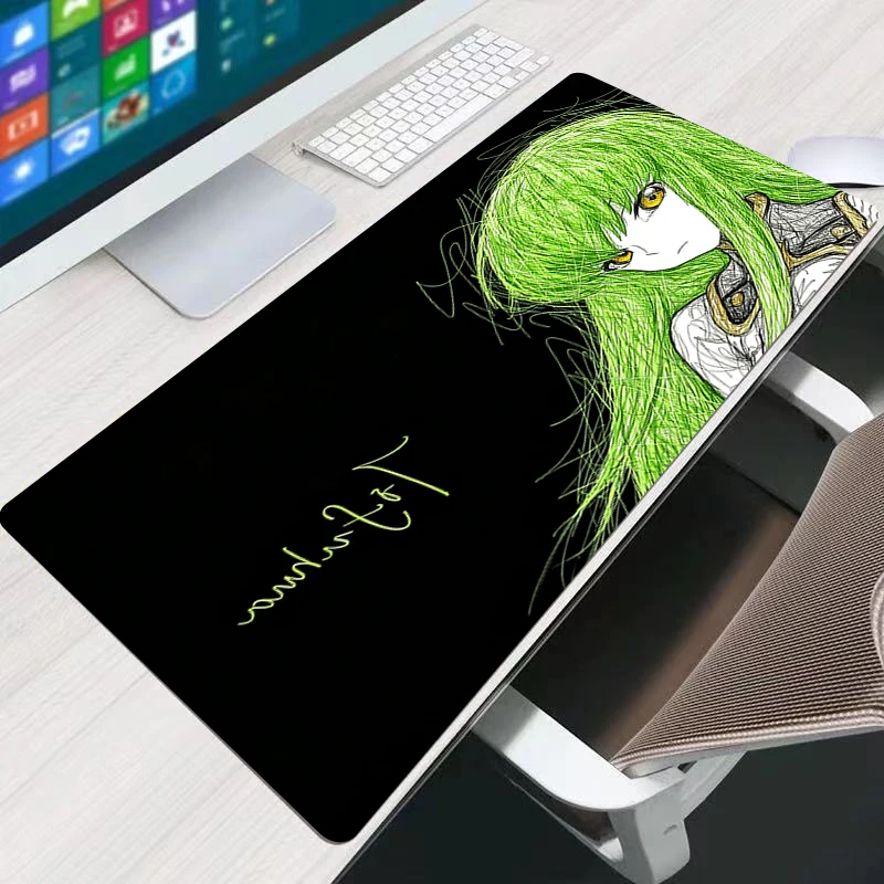 Pink and white Anime Mouse Pad Animation Office E-sports Gaming Table Mat Computer Keyboard Pads Hand