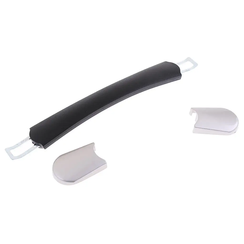 Universal Luggage Handle Black Plastic Grip Suitcase Replacement for Folding Stand and Luggage Spares