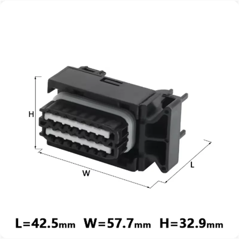 1 Set 28 Pin Automotive Engine Generator Computer System Connector ECU Welding Board Chip Control Socket for VW 1J0906379B