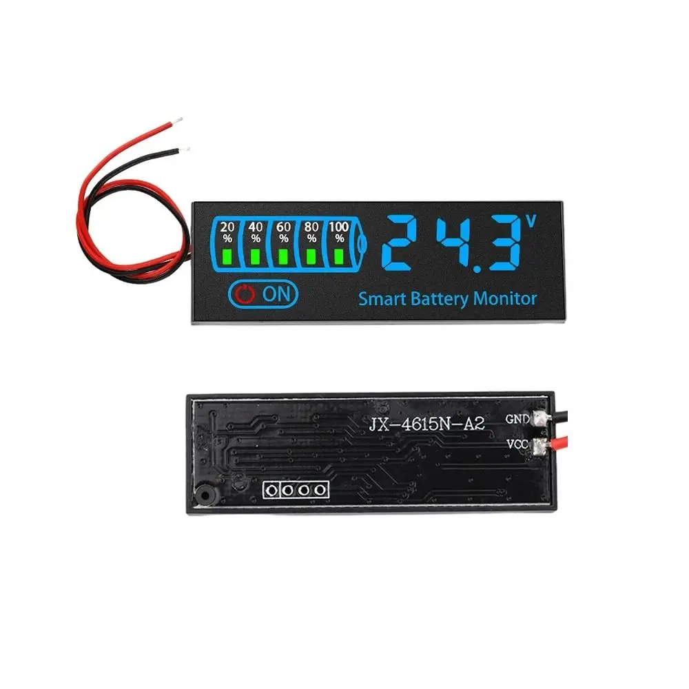 2 stücke DC7-55V Batterie Level Anzeige Led-bildschirm 3S-14S Batterie Lade Tester Power Display Benutzerdefinierte Modus batterie Meter Hause