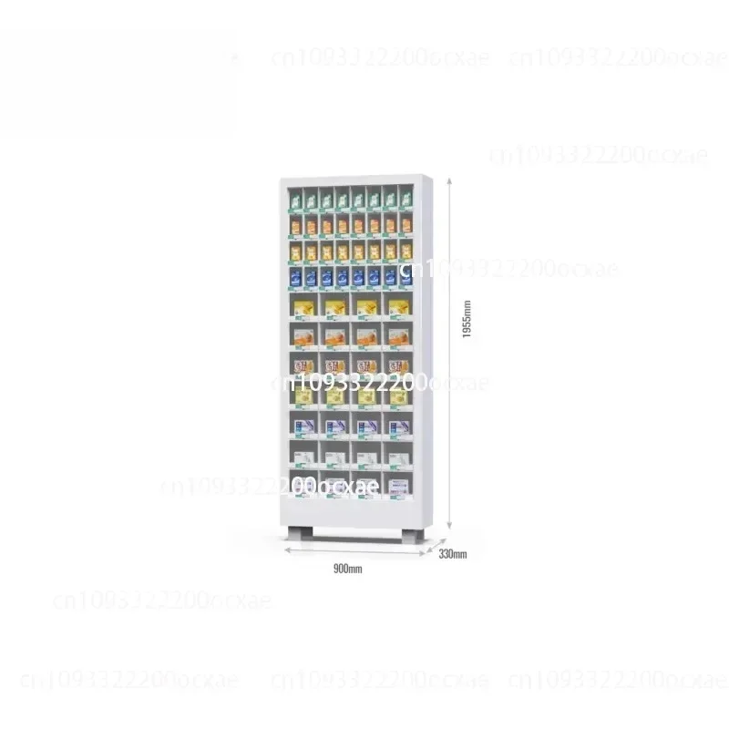 Custom Intelligent Vending Machine Lockers and Lockers with Electronic Locks, Metal Construction, Assembled Design