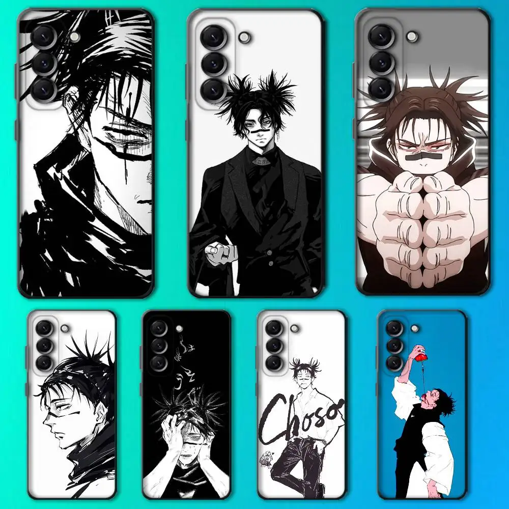 

Choso Jujutsu Kaisen Phone Case For Samsung Galaxy A13,A21s,A22,A31,A32,A52,A53,A71,A80,Soft Black Shell