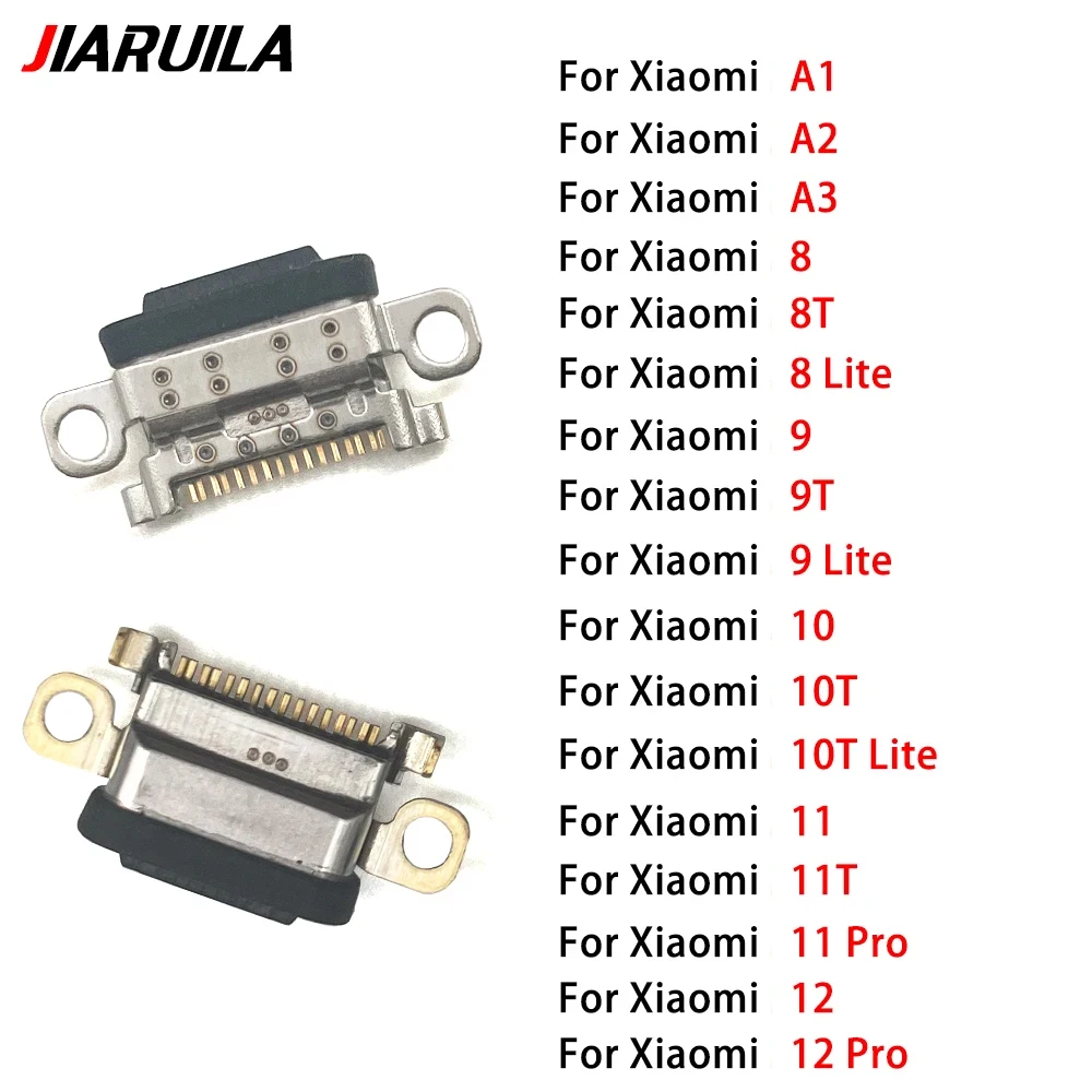 

Micro USB Charger Dock Connector Charging Port Microphone Flex Cable For Xiaomi 12 11T 9T 9 8 Lite Se A2 A1